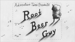 Root Beer Guy title card concepts by storyboard artist Graham Falk