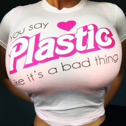 krystelkayo:  I’m hunting to find one of these to buy asap!  Being plastic isn’t easy and it’s s tribute to tireless hard work to improve yourself. Ladies….Go Plastic!