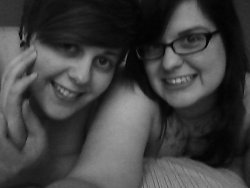 chubby-bunnies:  Jessi, my beautiful fiancee, on the left. Me, on the right. Just two chubby girls in love. Kikilagoon.tumblr 