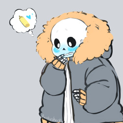 beckyshecky:  Red’s Jacket smells like mustard and bad decisions but Sans is kind of into it