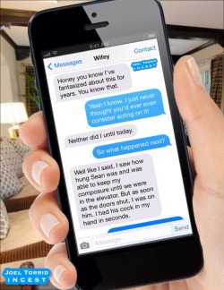 joeltorridisurdaddy:  VACATION ALONE WITH THE BOYS  A wife’s text conversation with her husband about her vacation with their two sons.  Part 3 of 5