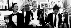 sophisticated-porn:   Cate Blanchett, Zhou Xun, and Emily Blunt for Portofino, A Sparkle to the Wrist.   SLAAAAAAAAAAAY