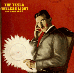 smithsonianlibraries:  Did we really almost forget Nikola Tesla’s birthday? Shame on us! The ever fascinating Tesla was born July 10, 1856 to Serbian parents in what is now Croatia.  This image of Tesla is from the February 1919 issue of Electrical