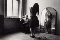 runawayerotica:  arpeggia:Duane Michals - For Balthus, 1969 | More