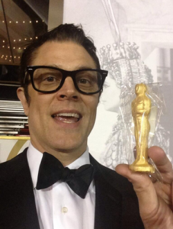 broosewayne:  &ldquo;Bad Grandpa didn’t win for best makeup but i did get a chocolate Oscar to take home.&rdquo; - Johnny Knoxville 