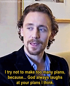 tomhiddleston-gifs:   Tom Hiddleston, bringing you words and quotes of wisdom since 1981  It’s like the mind of an old very wise man trapped in the body of a young and hot british actor
