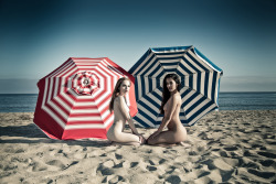 RIVIERA editorial shoot for Playboy model : Scarlett Keegan &amp; Raquel Pomplun photographed by landis smithers