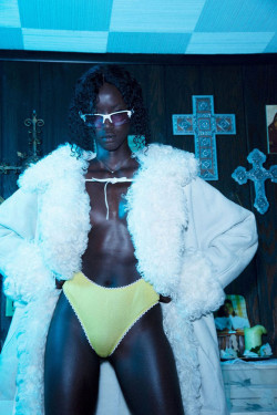 silviognv: shadesofblackness:  ANOK YAI FOR CR FASHION BOOK #13 BY IVAR WIGAN.  biiitch, on another level.  