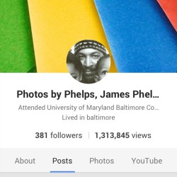 1.3 MILLION. Views on my google plus page!! That&rsquo;s crazy!!!!! Whew!! Exposure !! #photosbyphelps