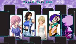 (Vote Event) Fanart Poll             Thanks for all your suggestions and support to  help make these fun bonus events possible. Vote on as many favorite  characters you want to be created for the community art parody event.  The most popular fan