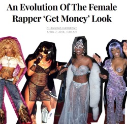 metoo-3:  femmequeens:  An Evolution Of The Female Rapper ‘Get Money’ Look  To be honest, I don’t think Lil’ Kim understands her own impact and that makes me a little sad :/ 