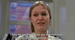a-cidlife:  10 Things I Hate About You  Watching this right now.