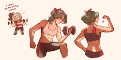 fairymascot: tfw your small femme gf can lift you with her pinky based on this glorious headcanon post, which watered my crops and paid my taxes. please fullview! 1 2 3 4 