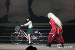 kohamaru: “Bitch, I ain’t letting you on my bike with those fake ass Tims.” - Kagome Higurashi 