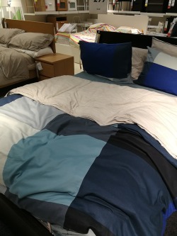 bakersphan:  Visited IKEA today and found the most similar bed sheets to the famous gone but not forgotten sheets