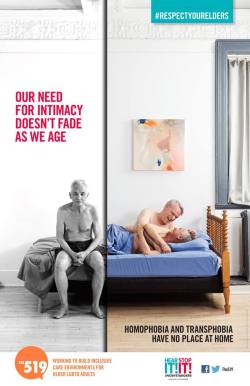 rosalindrobertson:  likelyhealthy:Meeting the Needs of Older LGBTQ People The 519 has a long history of working to build inclusive care environments for older LGBTQ people, including delivering training to care providers. Given the aging population in