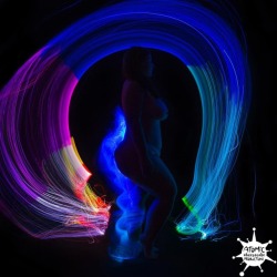 Outtake from our #lightpainting shoot with @londonandrews  http://acp3d.com