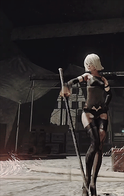 evilwvergil:“Taunts” : A2↳Nier : Automata i need this game~ &lt;3