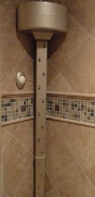 sweetestesthome:  Tornado Body Dryer: Dry your entire body without a towel — while still in your warm shower enclosure! dream house must