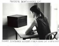 Madame Schroedinger’s Cat by Duane Michals, 1998