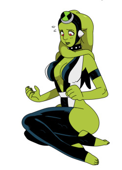 blogshirtboy:  Concept for a Twi-lek Ben 10 based on a design by Necro! 