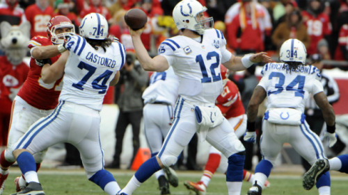 Andrew Luck thrives in the no-huddle, shotgun attack. (USATSI)