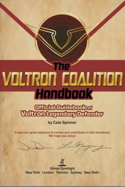 vld-news:  Additional preview pages for The Voltron Coalition Handbook