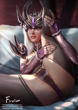 firolian: Syndra Patreon NSFW preview : https://www.patreon.com/posts/7845224 Become my Patron and get more NSFW images!Patreon : https://www.patreon.com/firolian reward #5,6 are now released on Gumroad!Gumroad : https://www.gumroad.com/firolian 