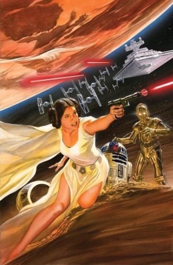 marvel1980s:Princess Leia by Alex Ross