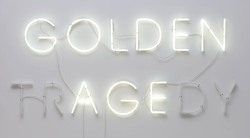 creatio-ex-materia:  Golden Age, 2012 (neon) by Tommaso Pedone #ARTIST SHOWCASE 