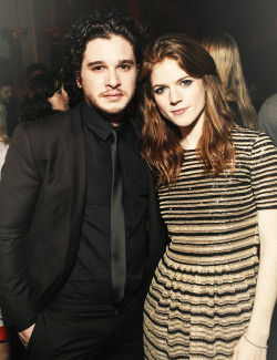  Kit Harington and Rose Leslie at the San Francisco ‘Game of Thrones’ premiere (March 20, 2013) 
