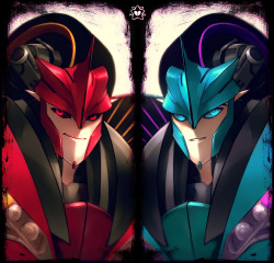 ask-dr-knockout:  unkaitenshi:  ヽ(๑╹◡╹๑)ﾉ I love KO. He was one of the first I liked in TFP. But I like his Shattered Glass look even more.( ✿ ◡‿◡)  OOC: Hunnnggg! ~&lt;3 Love beautiful artwork like this! 
