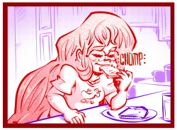 pennicandies:  yousuckthecomic:  206 The most important meal. yousuckthecomic.com my stream page You Suck IAP issues 1 through 3 now on Slipshine!  WHERE’S THE JOKE, FUCKL- oh wait, there it is. The punchline is cunnilingus. 