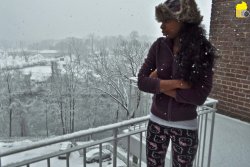 capturingherthoughts:  2011 SnowDay taken by Mi Madre 