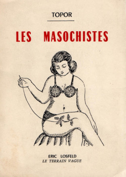 shihlun:  Roland Topor, Les Masochistes, 1960. 