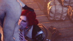 bluelightsfm:  Raffle: Triss x Witch Hunters (1:10) Pretty straightforward, the raffle winner wanted Triss with witch hunters. Some goodÂ sorceressÂ smut to go with the Yennefer raffle. Itâ€™s a bit later than I wanted to release it, but Iâ€™m still juggl
