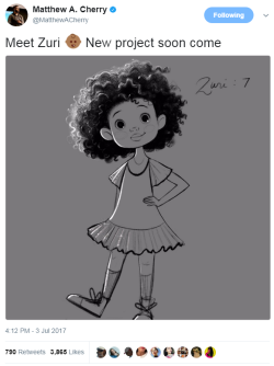 lagonegirl: YES YES YES    I love Zuri already! can’t wait!!! This gotta bring awareness to things that really matter. Representation DOES matter!   The only people think it doesn’t, are people that are represented plenty. There gotta be a lot of