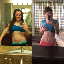 fitpositively:  I am a huge advocate of taking progress pictures. I often look at myself and think I’ve come nowhere. And then I compare. And OH. MY. GOODNESS. I have come SO far and am so proud of myself! Don’t forget to sign up for my challenge