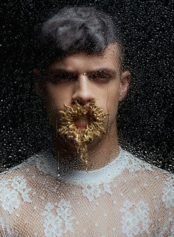 ohthentic:  leenderts:  GLAMCULT // Aaron Frew by William Baker and Tom Eerebout  all queer 