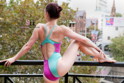 HAVE YOU SEEN JULIETTE YET?It looks like Swimsuit Heaven’s brunette pocket rocket is up to her usual cheeky tricks! Spend the day with gorgeous Juliette as she sensually stretches and poses on her inner city balcony. Disappear into a world for two as