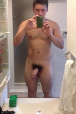 bigasianman:  yellowcumplz:  Big Asian cock for you.  Thanks where do you live?  Huge Asian dick for all the white girls ;} 