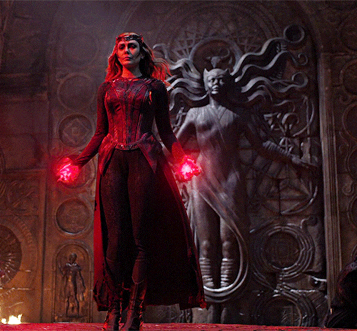 loveyazy:DOCTOR STRANGE IN THE MULTIVERSE OF MADNESS (2022)dir. Sam Raimi scr. Michael Waldron Wanda Maximoff + Scarlet Witch statue    Marvel, y'all better give my girl a fucking redemption arc after the bullshit y'all put her through.