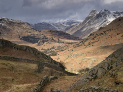 pagewoman:  Langdale Pikes, Lake District, Cumbria, England   by tricycledteen