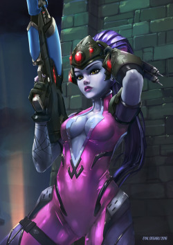 eyald:  “No one can hide from my sight!”Widowmaker, Overwatch :) Up next.. Sombra? 