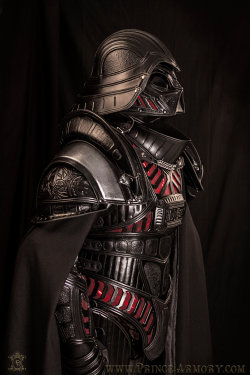demonsee:Medieval Lord Vader Custom Armor by Azmal  