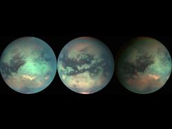 quietcharms:  featherandarrow:  Titan aka the Mermaid Moon  the universe is just so unebelieveably awesome 