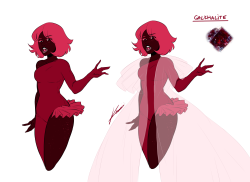 Say hello to my newest gem OC ^^; she’s like 25th or smth&hellip;.idk I love creating gems &lt;”DCloth ends up with a socky-thing on her foot, the other foot is bare.