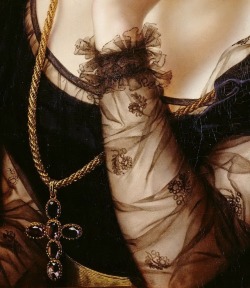 rubenista:Carl Joseph Begas, Wilhelmine Begas, the Artists Wife (detail), 1828