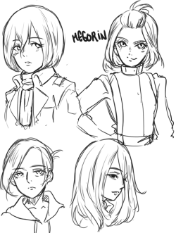sa-tou: some SNK doodles! i almost drew all the characters that were requested! I want to do a big piece so I’m gonna spend some time on that, in the meanwhile i’m just going to post a shitton of doodles!!  please do not repost without my premission,
