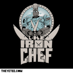 theyetee:  The Iron Chefby David Johnston: Illustration + Designป only on 03/02 at The Yetee 